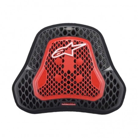 PROTECTOR PECHO ALPINESTARS NUCLEON KR-CELL TRANSPARENTE AHUMADO ROJO (TALLA L)