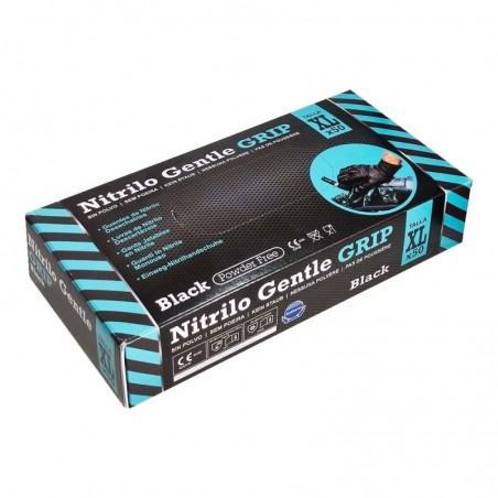 GUANTE NITRILO DIAMANTADO ( PACK 50 UNIDADES )