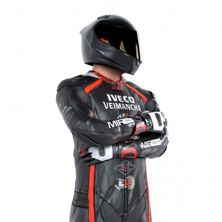 MONO XFOUR NIÑO MODELO RIDERSPIRIT x MIR RACING NARANJA FLUOR