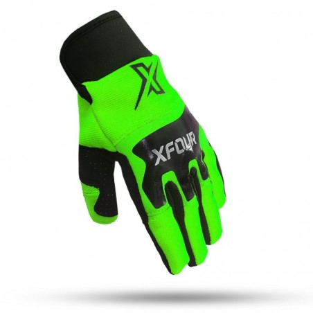 GUANTE CROSS ADULTO VERDE FLUOR PRO