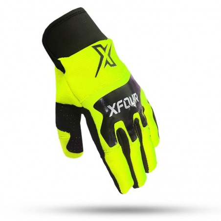 GUANTE CROSS ADULTO AMARILLO FLUOR PRO