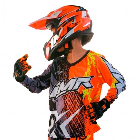 CAMISETA CROSS NARANJA...
