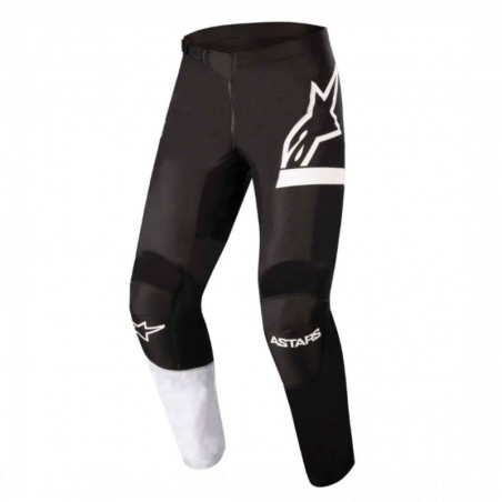 PANTALON CROSS ALPINESTARS FLUID CHASER NEGRO Y BLANCO