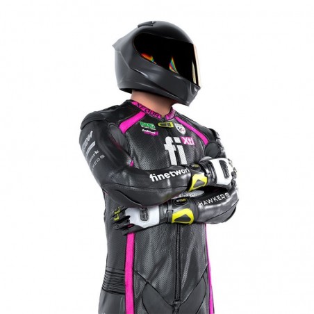 MONO XFOUR NIÑO MODELO FINETWORK ROSA FLUOR