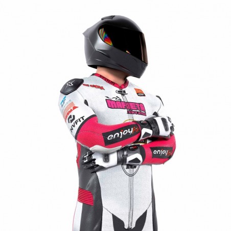 MONO XFOUR NIÑO MODELO MARIETA x MIR RACING ROSA