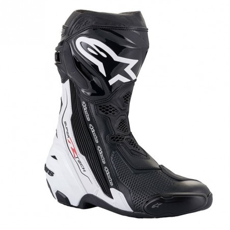 BOTAS ALPINESTARS SUPERTECH R COLOR NEGRO Y BLANCO